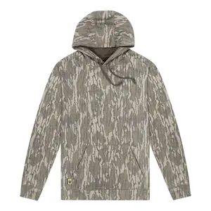 Washed Out Triblend Hoodie - Original Bottomland For Men And Women, Mossy Oak Hoodie, Hunting Camo Hooded, Gift For Men