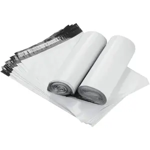 Poly Mailer Bags – 12 x 15.5in – White Gray 2 Mil Shipping Envelopes – 300 PCS