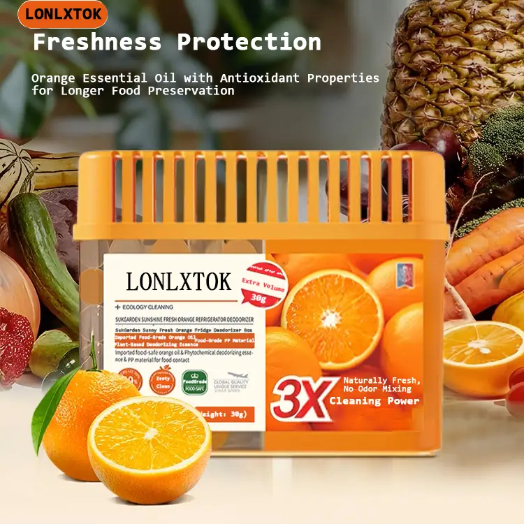 Refrigerator Fresh | Fridge Deodorant | Neutralises Odours Effectively | with Natural Lime Extract and Organic Alcohol | 200 g