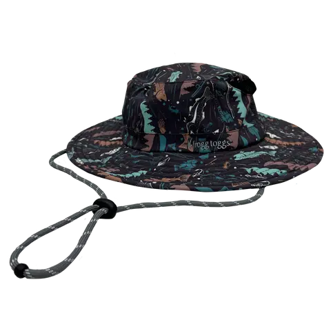 Frogg Toggs® Chilly Pro Cooling Boonie Hat - UPF 50 Heat Relief Hat with 145% Cooling Power, 3x Water Absorption for Sports Activities, Casual Outdoor Use