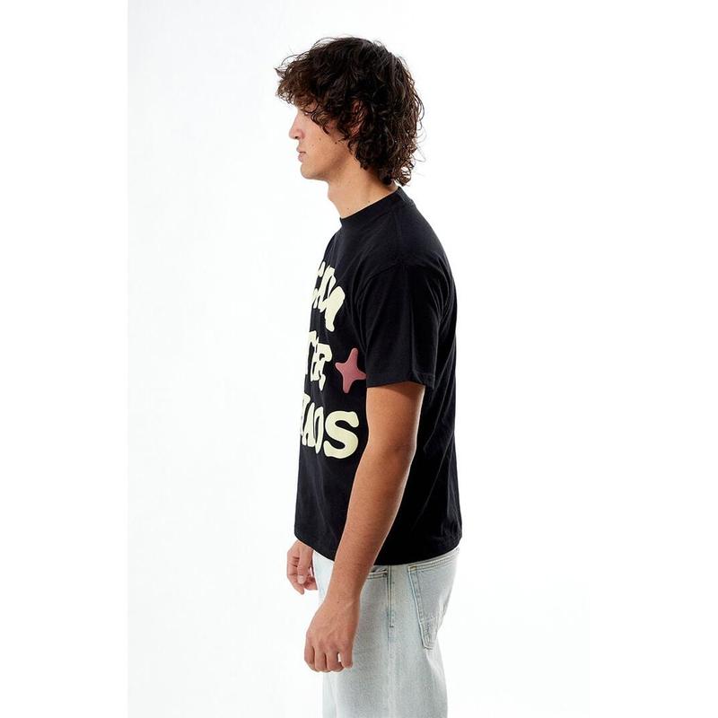 Pacsun Men's Calm The Chaos Boxy Puff Graphic T-Shirt