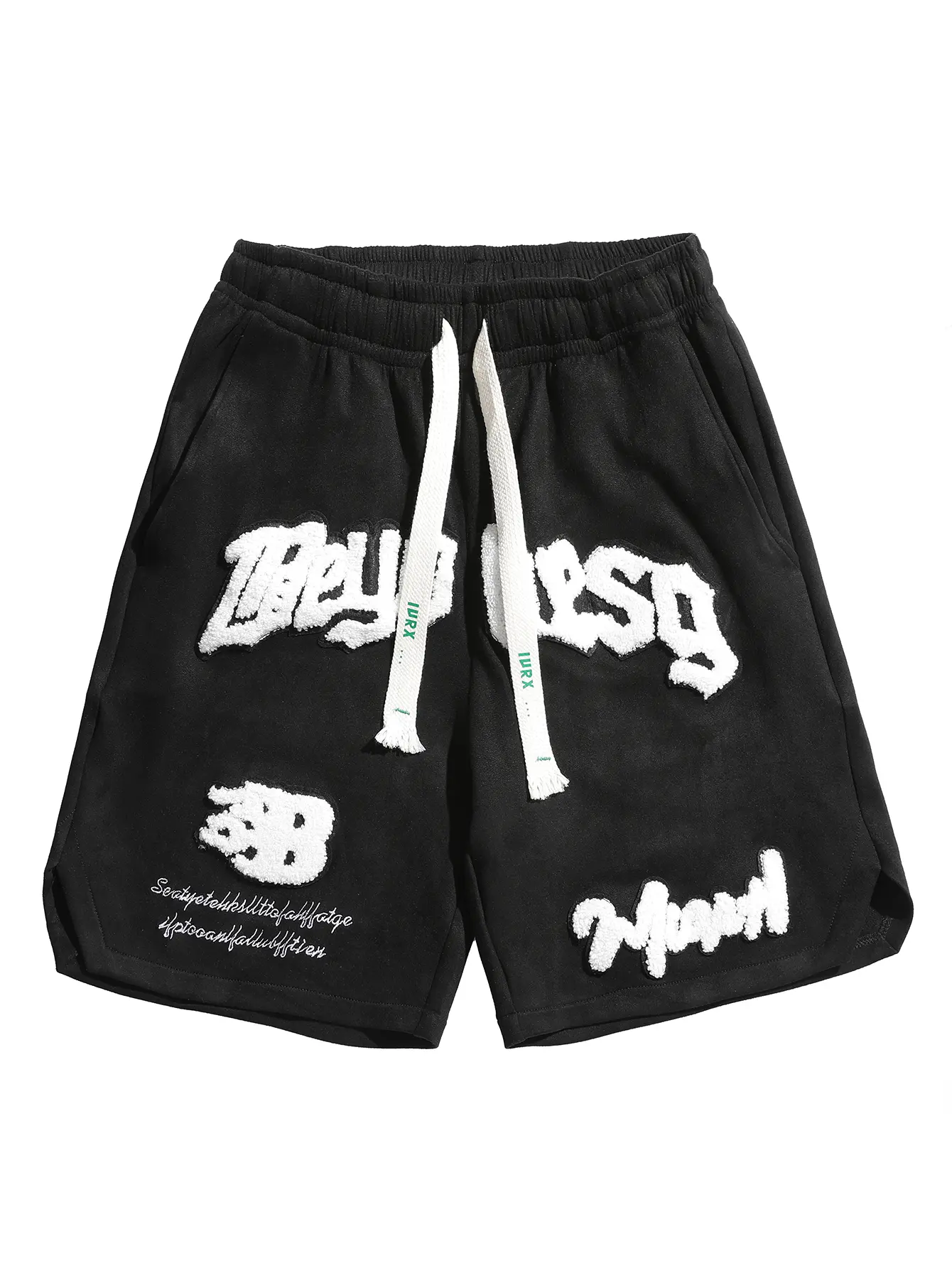 Summer Men's Casual Shorts American Style Sports Five-Point Pants Embroidered Travel Beach Vacation Mid-Length Trousers