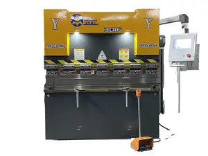 30T 1600 orange-black rotary bending machine is equipped with the TP10s system