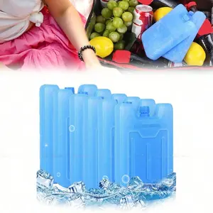 1/3PCS Ice Packs, Slim Space-Saving Mini Dry Ice Packs, Long-Lasting Cold Packs, Lunch Bag Freezer, Reusable, For Coolers, Freezer, And Emergency Cooling, For Insulated Lunch Boxes, For Outdoor Activities, Camping