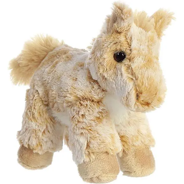 Aurora World Plush - Mini Flopsie - CARAMEL HORSE (8 inch)
