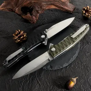 Portable Folding Knife - Stainless Steel Blade Pocket EDC Tool for Cooking, Survival Camping , Kitchen & Everyday Carry Gift