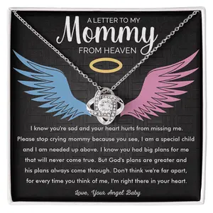 Pregnancy Loss Necklace, Memorial Gift, Baby Loss, Ectopic Miscarriage Keepsake Gift From Baby Angel, Stillborn, Sympathy, Infant Loss Gifts