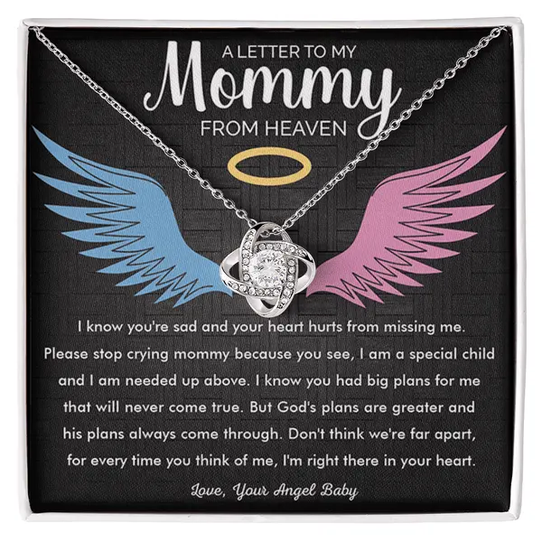 Pregnancy Loss Necklace, Memorial Gift, Baby Loss, Ectopic Miscarriage Keepsake Gift From Baby Angel, Stillborn, Sympathy, Infant Loss Gifts Gold Pendant