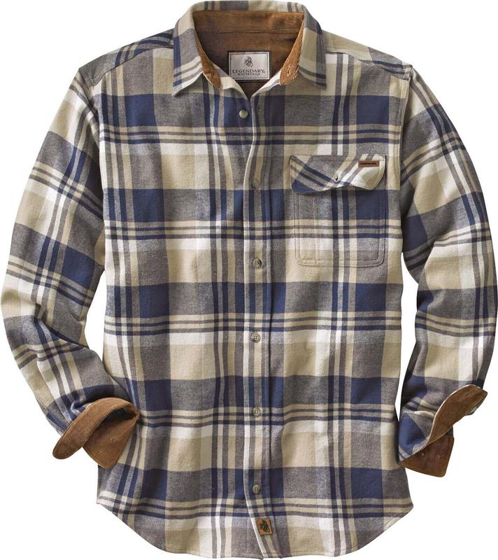 Legendary Whitetails Men's Buck Camp Flannel Shirt