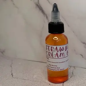 Strawberry Cream Body Oil Moisturizing Vegan