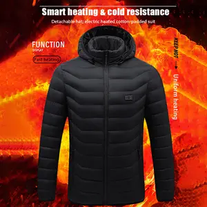 Electric USB Heated Vest Jacket Heating Pad Body WarmerWarm Cloth Coat Unisex
