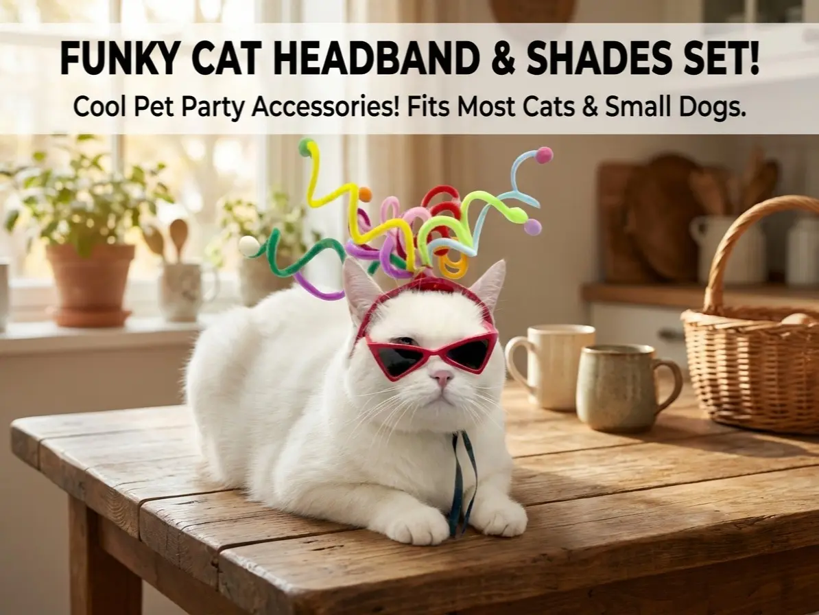 Lovely Cat Funny Headware Cool Red&Black Glasses for Halloween Christmas Easter Festival Party Cat Costume Polyester Synthetic Accessories Small Dog pet  glasses glasses  cats sweater  paws dachshund  dress canada pooch  snow suit