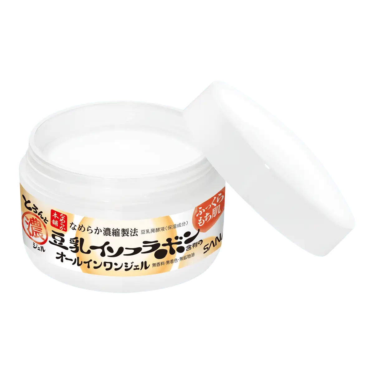 SANA Nameraka Honpo 6-in-1 Moisturizing Cream 100g - All-in-One Face Cream, Lotion, Serum, Mask, Emulsion & Primer for Hydrated Skin