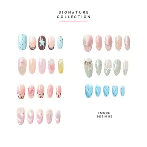 Dottie | SIGNATURE COLLECTION 10pc Handmade Press-Ons with Real Gel Polish