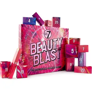Beauty Blast Makeup Advent Calendar 2025 - Beauty & Cosmetic Calendar - Individually Boxed Makeup & Cosmetic Surprises For 24 Days to Christmas - Cruelty Free Gifting