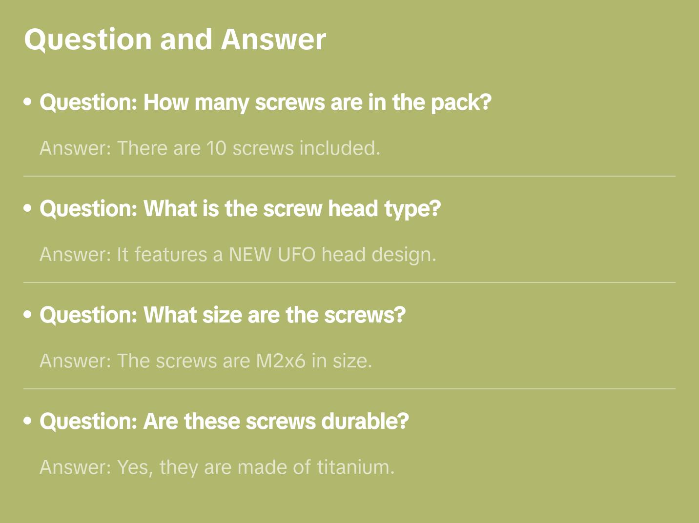 PN Racing M2x6 Titanium UFO Head Hex Machine Screw (10pcs)