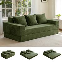 3 Seater Dark Green