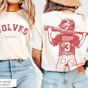 Comfort Colors Customized Baseball Mom Shirt,Baseball Player Graphic Choice,Your Name Number Baseball Shirt,Custom Baseball Team Name, Mother Day's Gift
