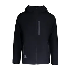 Enzo Men's Seamless Hooded Jacket
