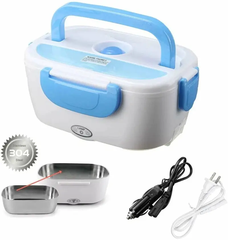 Electric Heating Lunch Box Food Heater Portable Lunch Containers Warming