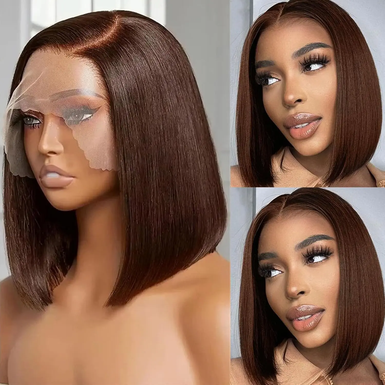 4# Chocolate Brown Bob