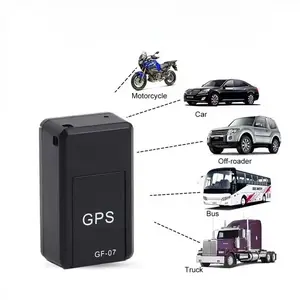 Mini Gps Locator Position App Gf07 Car Gps Tracker Magnetic Vehicle Gps Locator Anti-Lost Anti-Theft Alarm Gps Tracking Device Mini Magnetic GPS Car Tracker