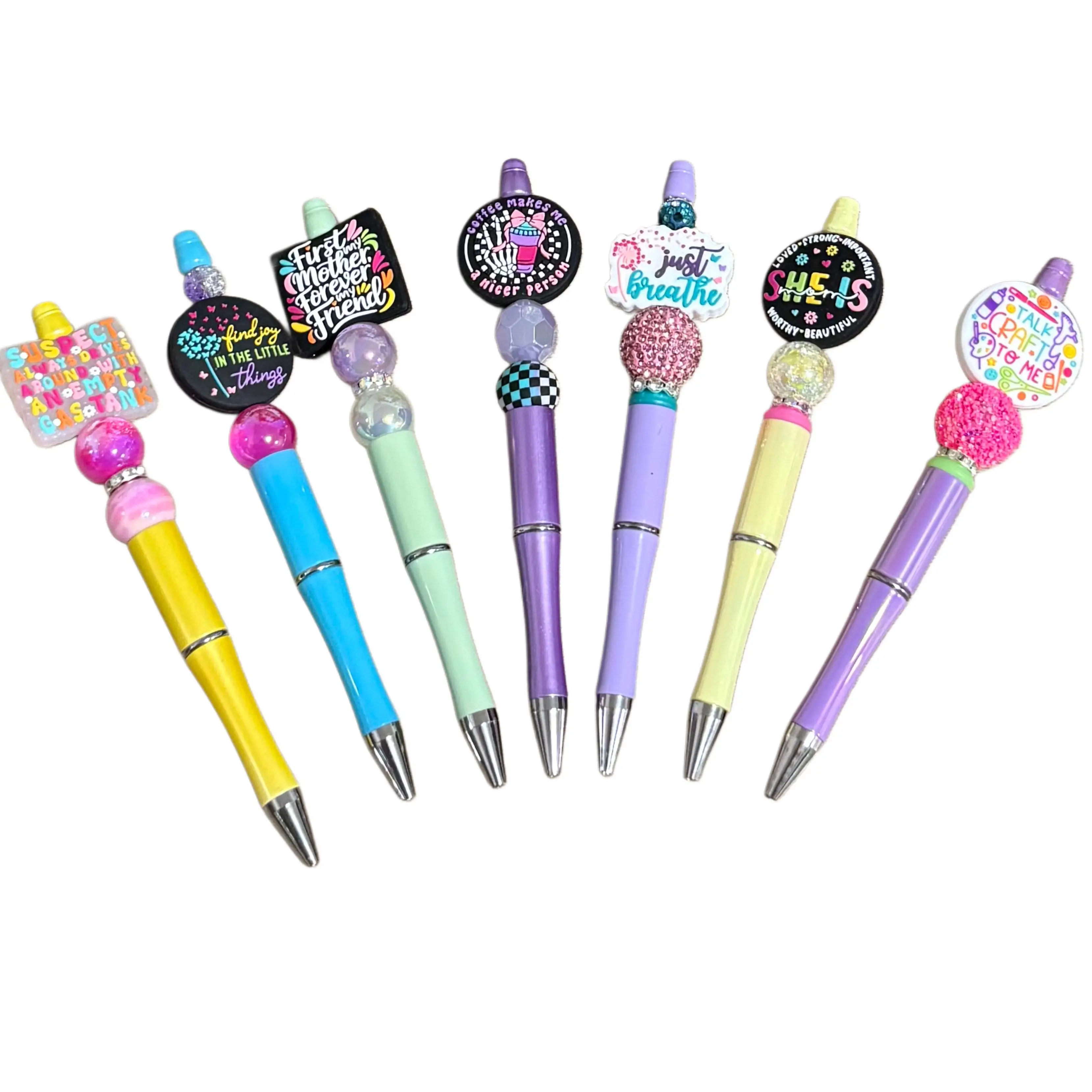 LIVE TikTok Claim Pre-Made Custom Silicone Focal Pen (1 ink pen of your choice)