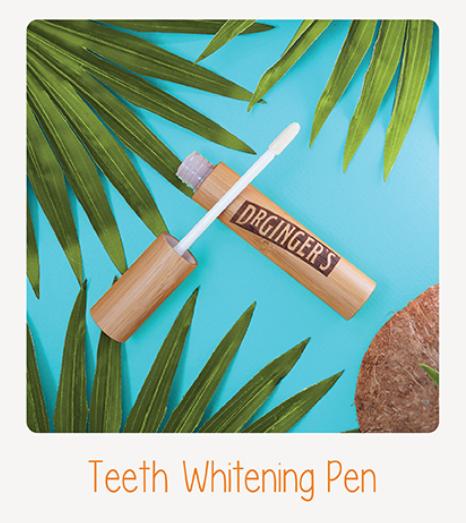 Dr Ginger's DRX Coconut Oil Whitening Pen - Gentle Formula for Sensitive Teeth & Gums, 40 Uses, No Rinsing, 1-Minute Application, Coconut Mint Flavor, Oral Care Dr Ginger's DRX Coconut Oil Whitening Pen - Gentle Formula for Sensitive Teeth & Gums, 40 Uses, No Rinsing, 1-Minute Application, Coconut Mint Flavor, Oral Care
