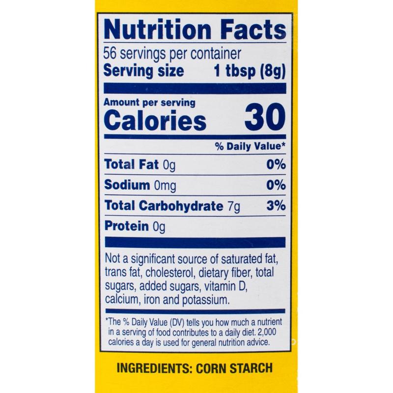 Argo Corn Starch 16 oz Flour Powder Natural