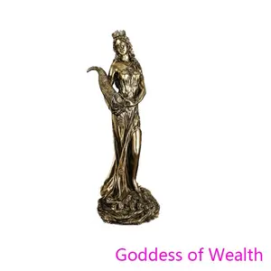 Statue of the Goddess of Wealth  Statue of the Goddess of Fortune  Decorative item for Greek-style living room and study room  Home decoration for tabletop wealth attractor  Outdoor ornaments for courtyards, lawns and gardening  Outdoor statues
