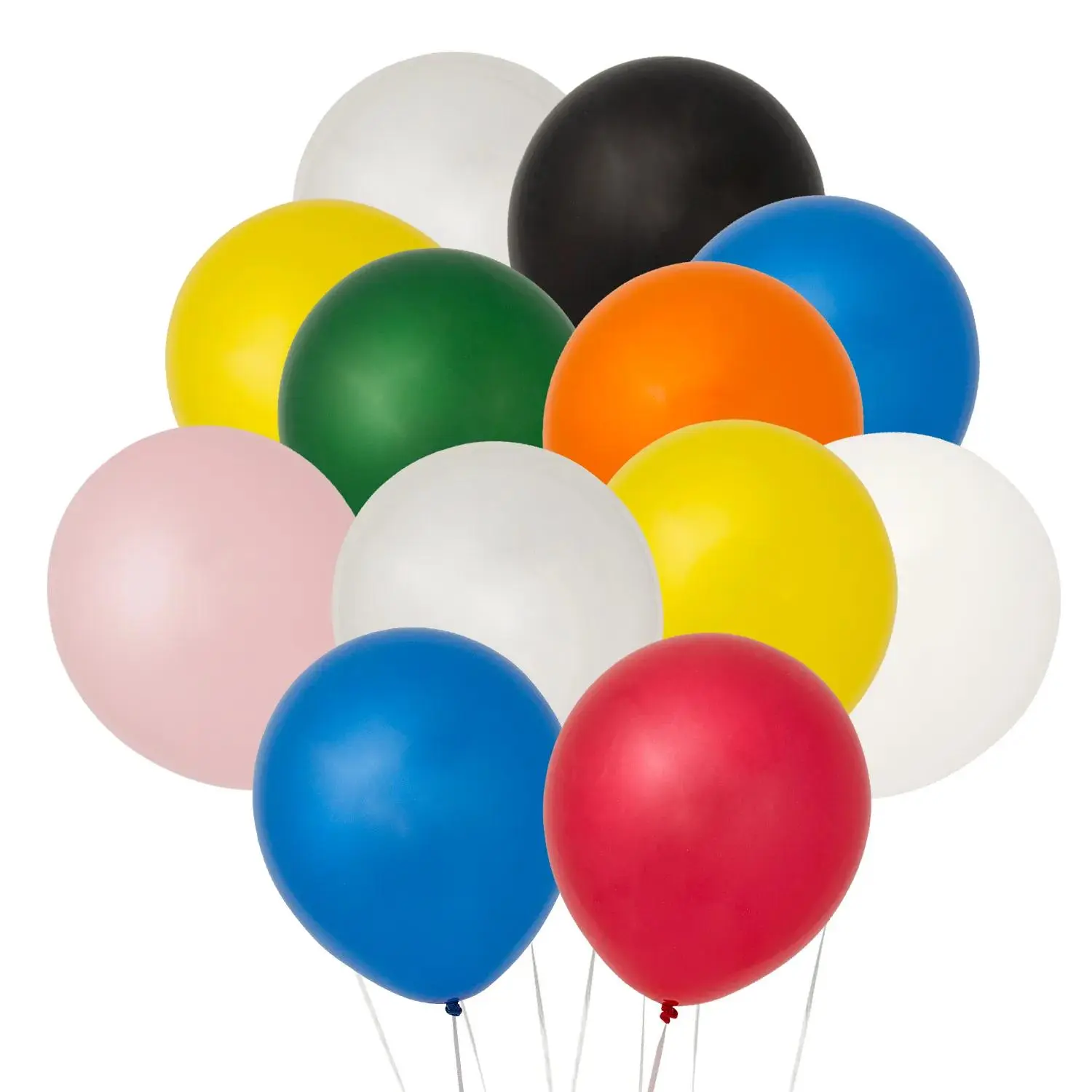 Bulk 500 Pc. 11" Latex Balloon Assortment