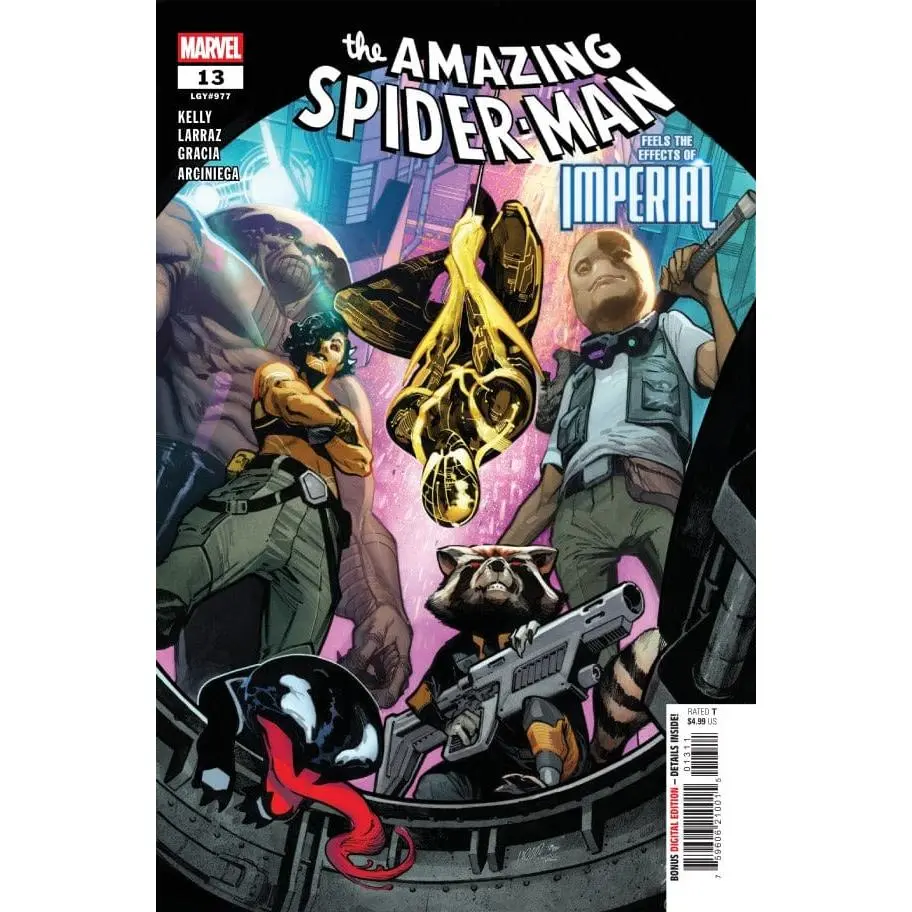 Amazing Spider-Man #13 Main Cover Pepe Larraz