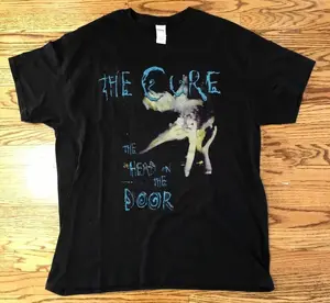 Vintage The Cure Band T-Shirt Graphic Cotton Unisex