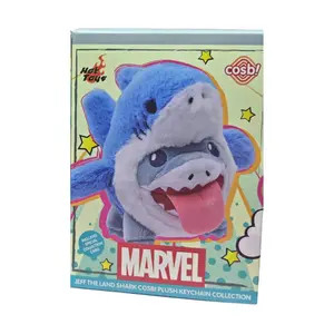 HotToys Cosb! Marvel Jeff the Land Shark Plush Keychain Collection Blind Box