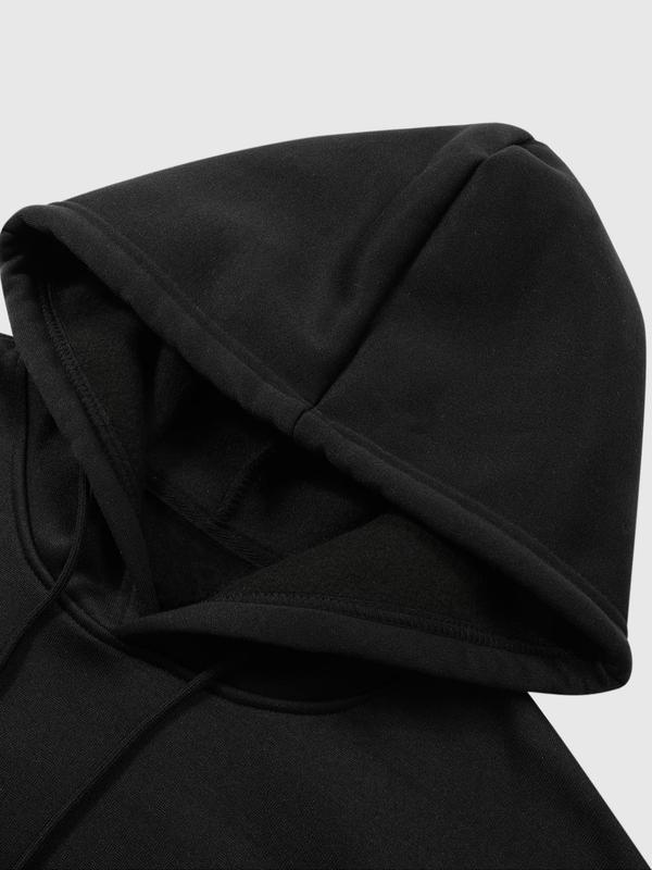 Tiktok Trendy Y2K Style Angel Hoodie & Long Pants Set, Unisex Fall Winter Fleece Sweatshirt, Streetwear Gothic, Couples Fashion Gift