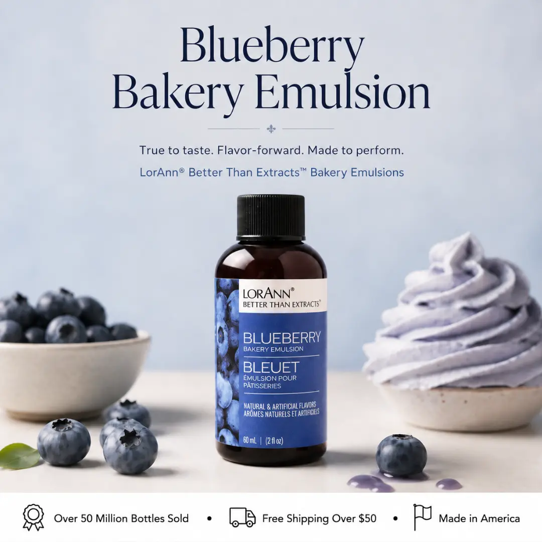LorAnn Better Than Extracts Blueberry Bakery Emulsion