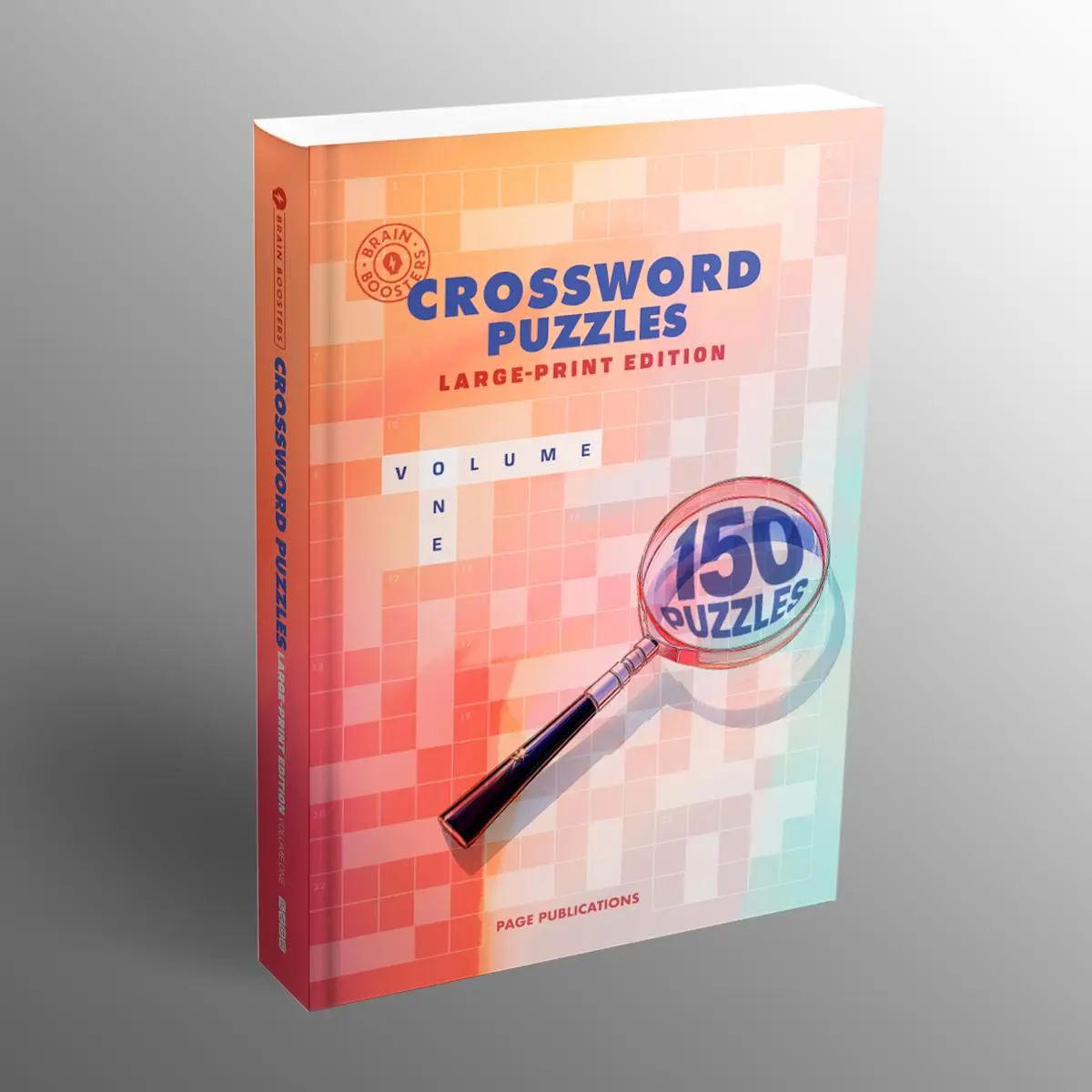 Large-Print English Crossword Book - Reading Materials for Memory Enhancement, General Knowledge Building, Vocabulary Expansion