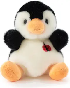 8" Penguin Stuffed Animals Plush, Cute Plushies for Animal Themed Parties Teacher Student Award, Animal Toys for Boys, Girls