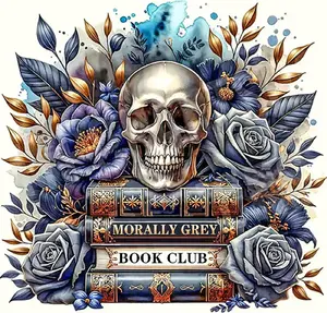 5D Skull Book Style Diamond Painting Colored Art Set,DIY eBook Adult Diamond Art Painting Set,Round Full Diamond,Home Decorative Painting