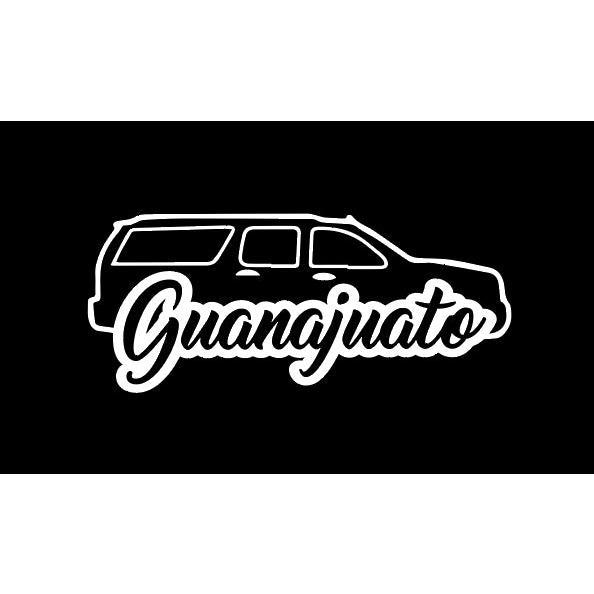 Guanajuato Tahoe Chevrolet Decal Silhouette letters Decal Car Window Laptop Vinyl Sticker Mexico GTO Mx Estado Trokiando chevy decal