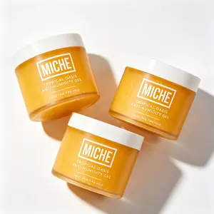 MICHE Beauty Tropical Oasis Anti-Humidity Frizz Fighting Hair Gel 8.8 oz Firm Hold for Curly Coils & Wavy Hair Alcohol-Free Formula Haircare