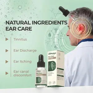 Fast-Acting Tinnitus Relief Ear Drops - Natural Earwax Remover & Clogged Ear Unblocker. Gentle Formula to Soothe Ringing, Buzzing & Ear Discomfort. Advanced Daily Ear Hygiene Care.