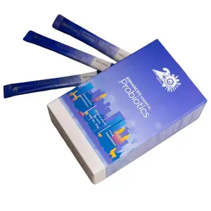 Enhanced Essential Probiotics | Suplemento Salud Intestinal + Energía  | Soporte Inmunológico | Probióticos + Prebióticos | Digestión & Vitalidad | Sin Gluten 30 Sticks
