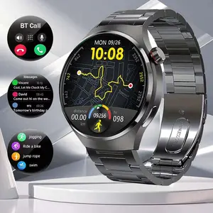 Sports Business Smart Watch Men 1.52 Inch HD Screen BT-compatible Calling Sports Tracking Message Notifications Outdoor Multifunctional Waterproof Smart Christmas Gift