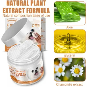 Pet Wet Wipes Cleaning Dog Cat Tear Stain Eye Cleaning Wipe Eye Dirt Cotton Pad, Dirt Cotton Pad, Dirt Cotton Pad