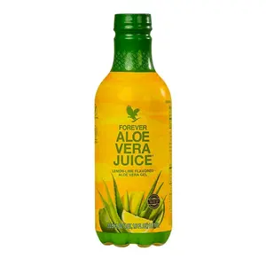 Aloe Vera Juice Sugar-Free & Preservative-Free. Beverage Lemon