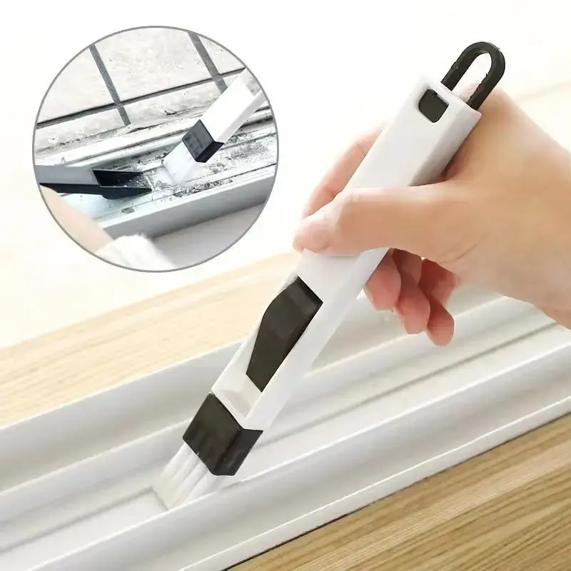 Multipurpose Window Door Keyboard Cleaning Brush and Dustpan