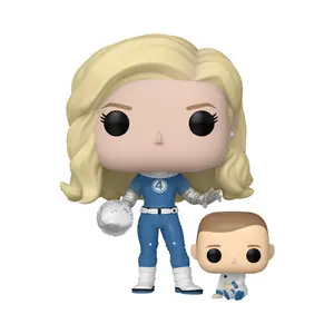 The Fantastic Four First Steps Invisible Woman & Franklin Funko Pop! Vinyl Figure and Buddy #1514