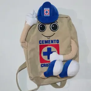 “COSTALITO” MOCHILA DEL CRUZ AZUL CRUZAZULITO 45cm FABRIC BACKPACK PELUCHE