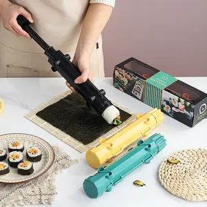 DIY Sushi Making Kit with Sushi Roller & Bamboo Sushi Mat, Perfect for Beginners